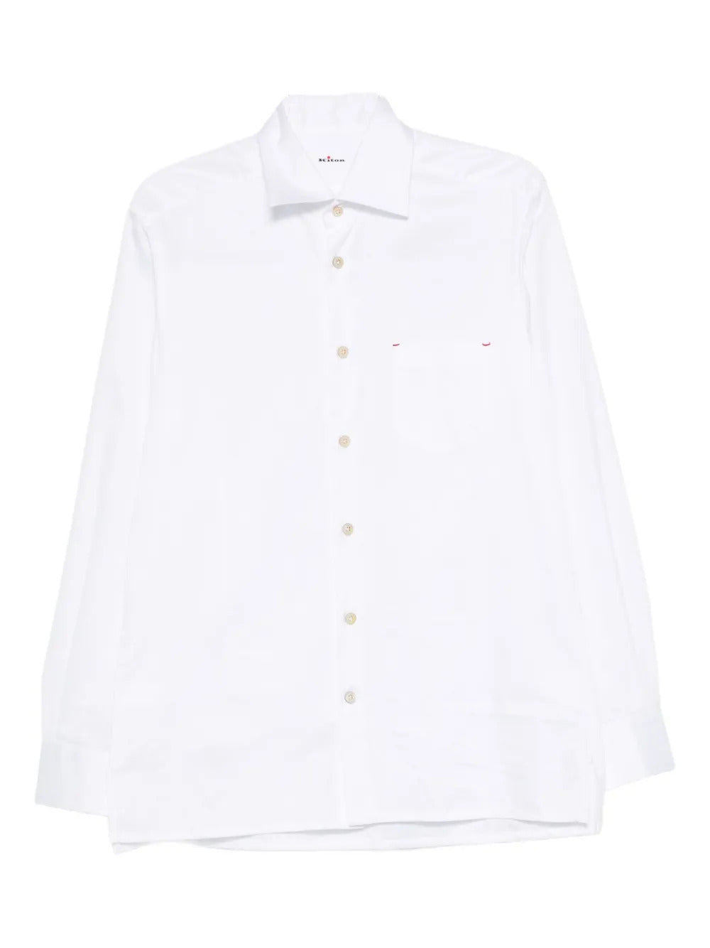 Kiton Men Buttoned Pocket Shirt