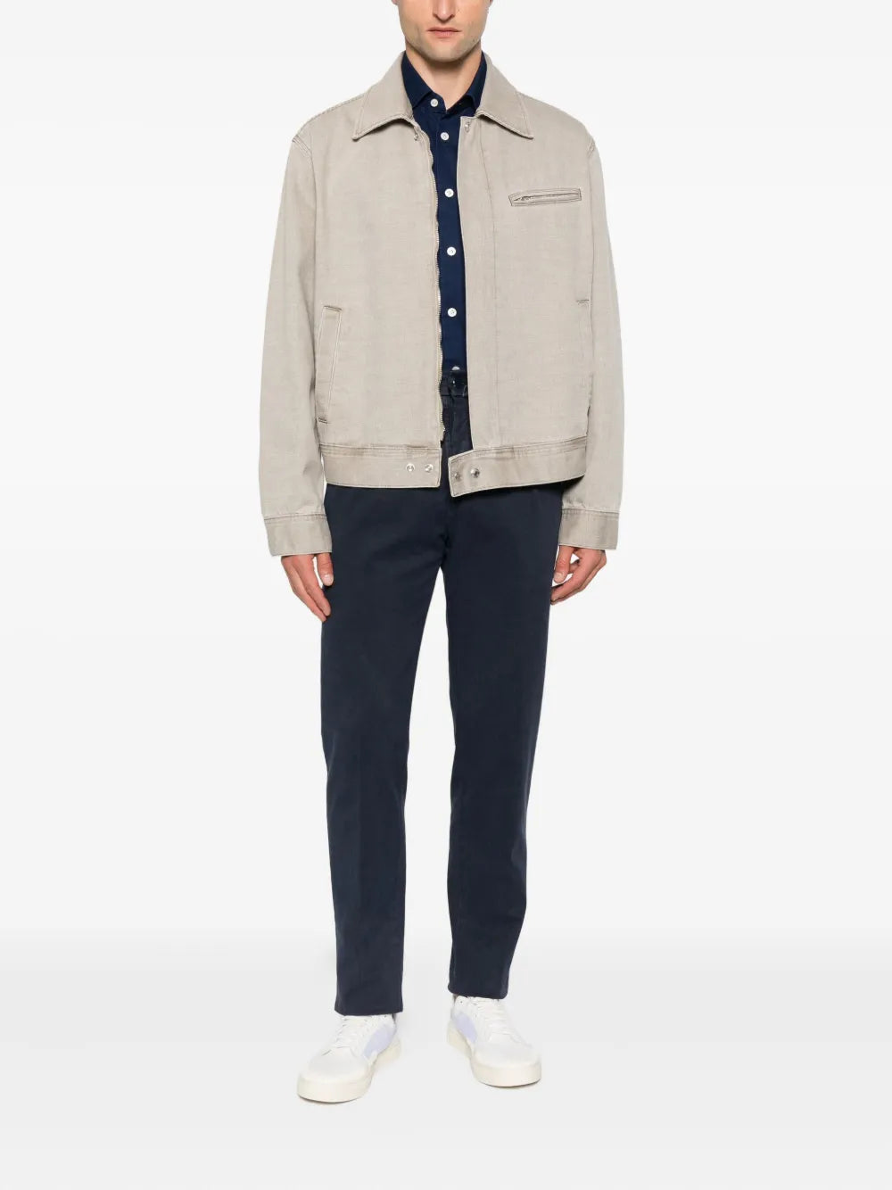 Kiton Men Long Sleeve Button Down Shirt