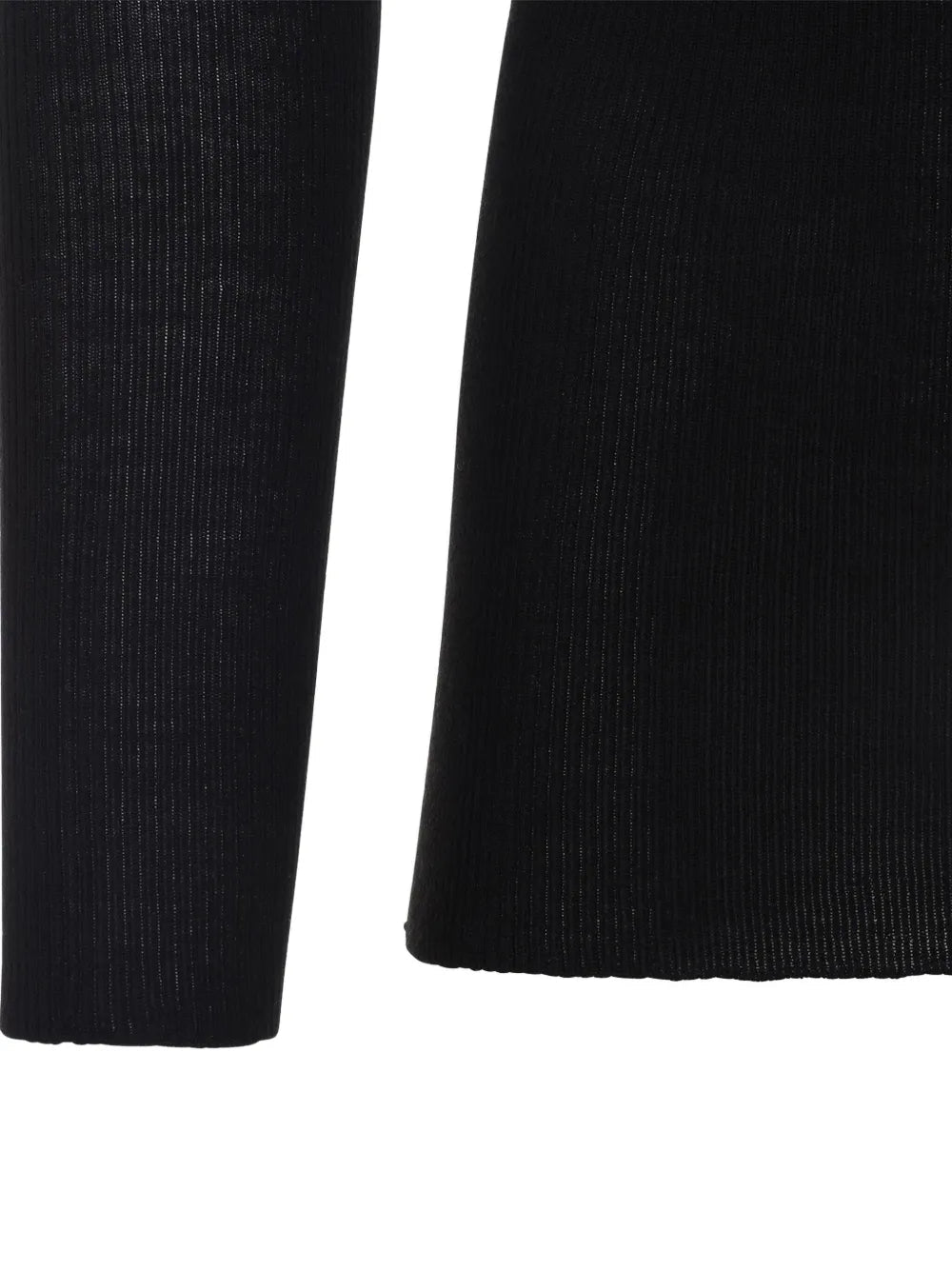 Rick Owens Men Ribbed Wool Sweater