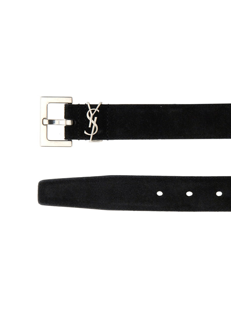 Saint Laurent Men "Cassandras" Belt
