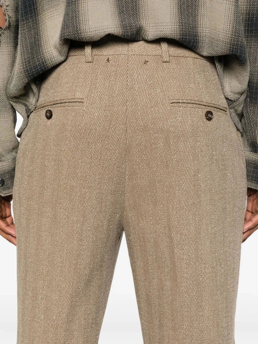 Golden Goose Men `Journey` Relax Straight Tailored Pants