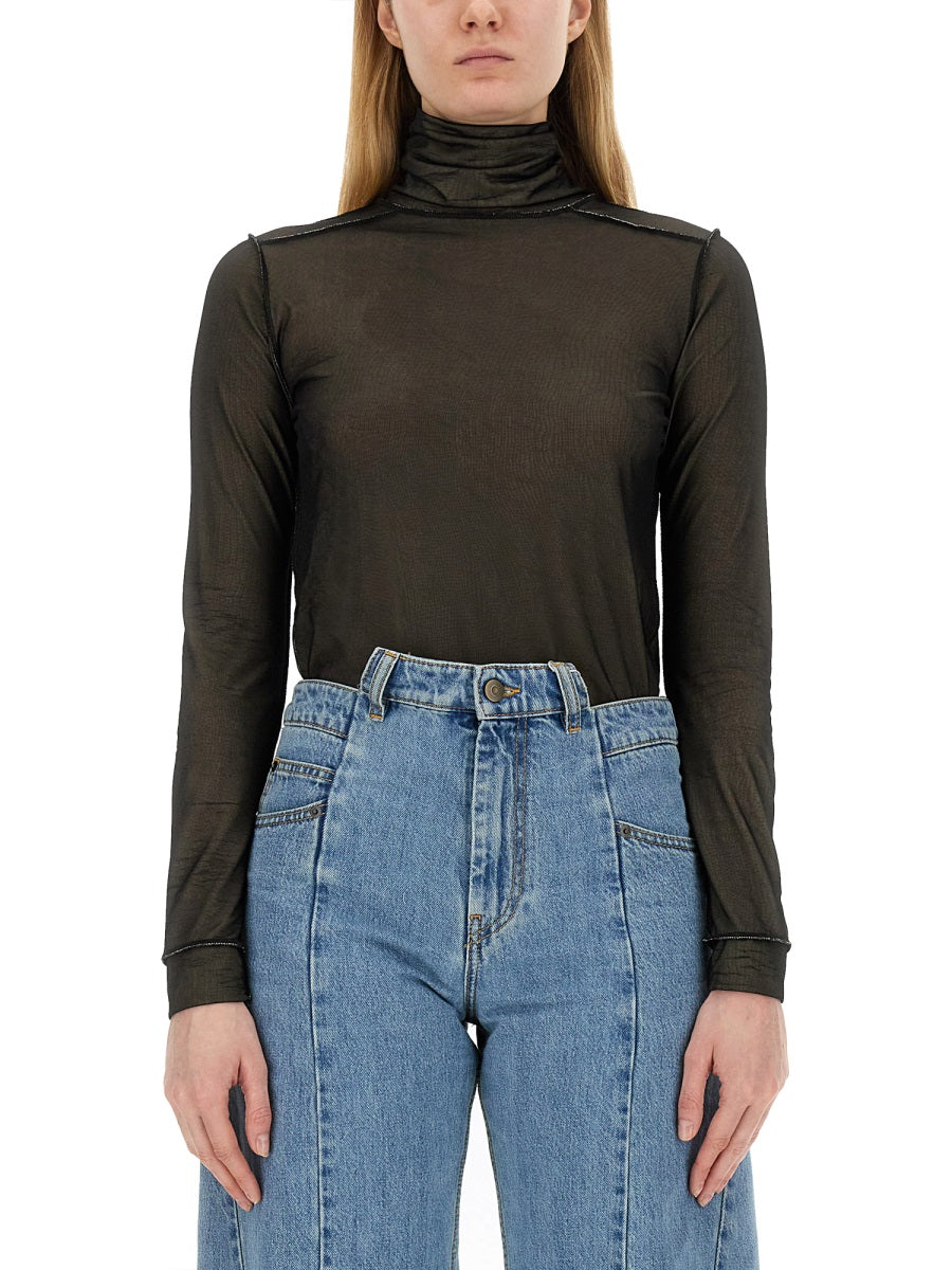 Maison Margiela Women Turtleneck Bodysuit