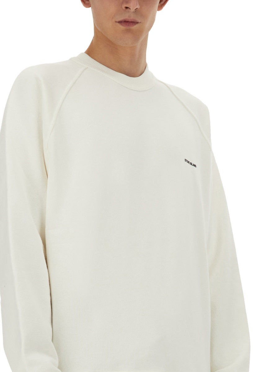Stone Island Men Sweatshirt With Logo