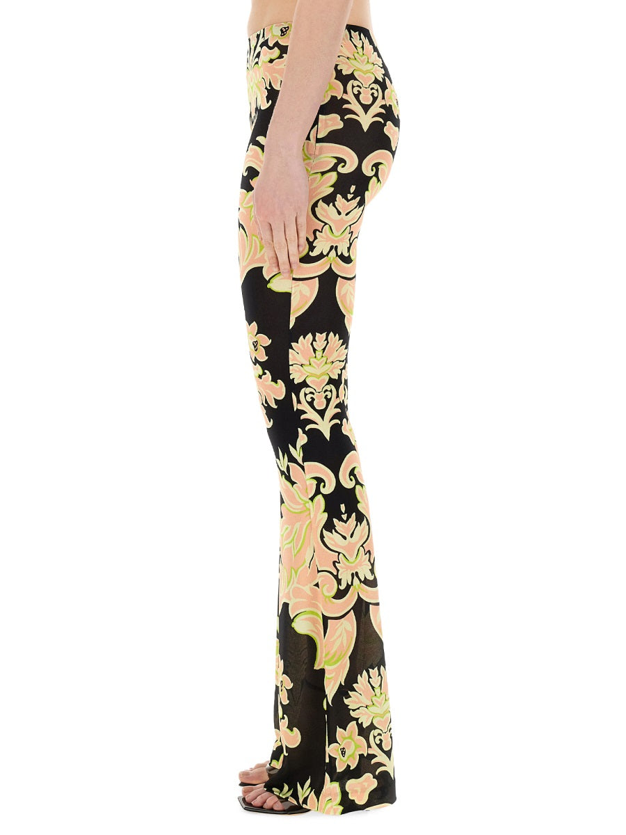 Etro Women Printed Jersey Pants