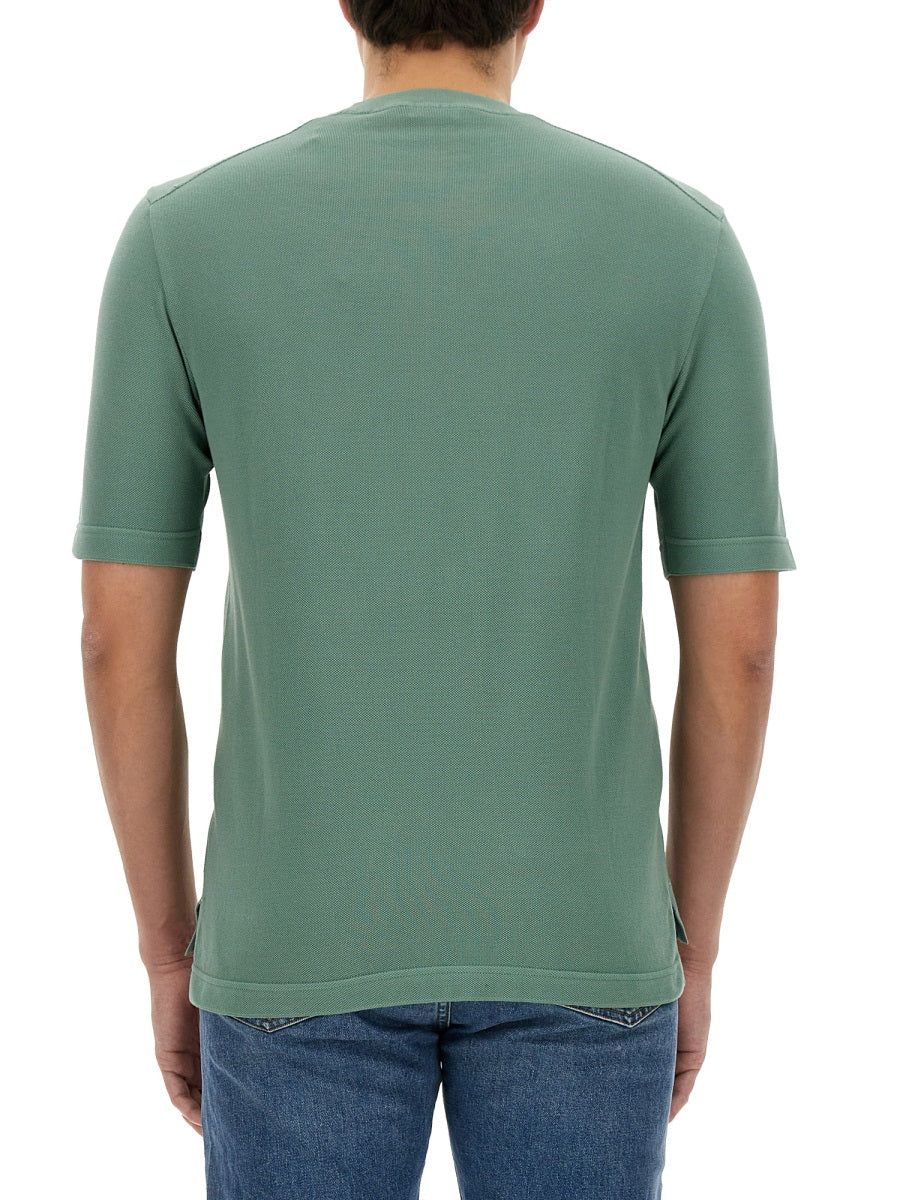 Zegna Men T-Shirt With Logo