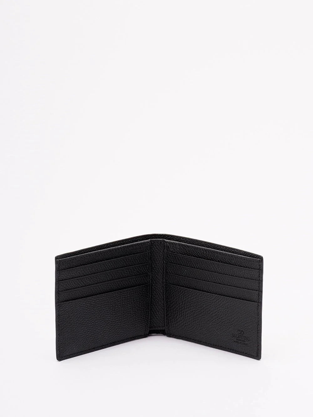 Valentino Garavani Men `Vlogo Signature` Leather Billfold Wallet