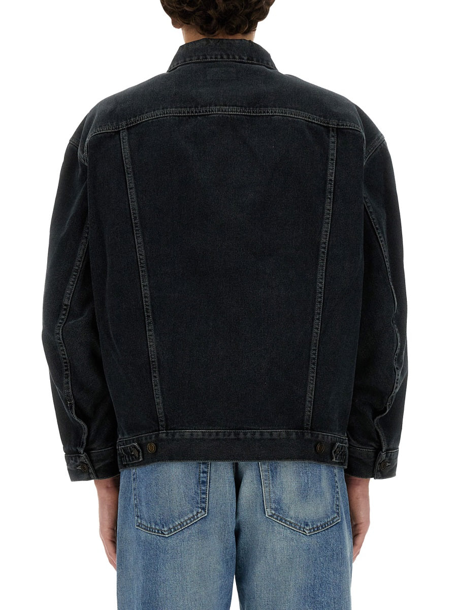 Saint Laurent Men Oversized Denim Jacket