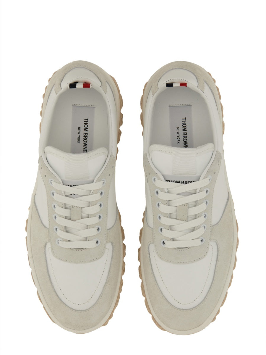 Thom Browne Men Leather Sneaker