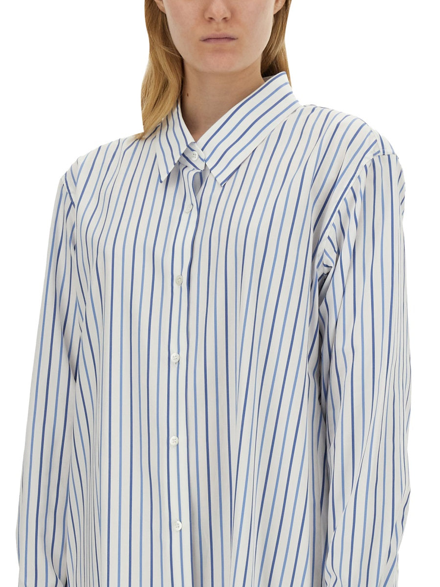 Dries Van Noten Women Shirt With Stripe Pattern