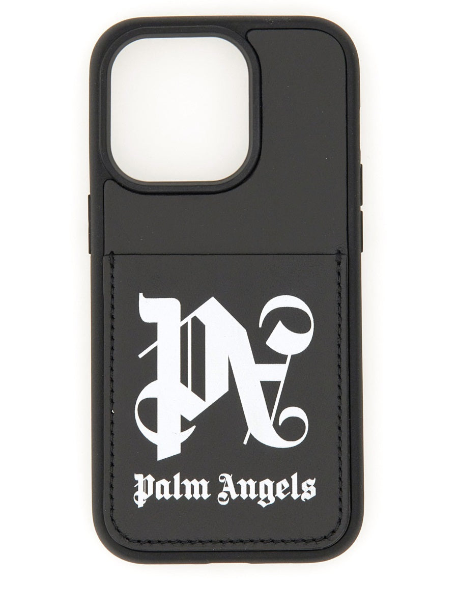 Palm Angels Men Case For Iphone 14 Pro