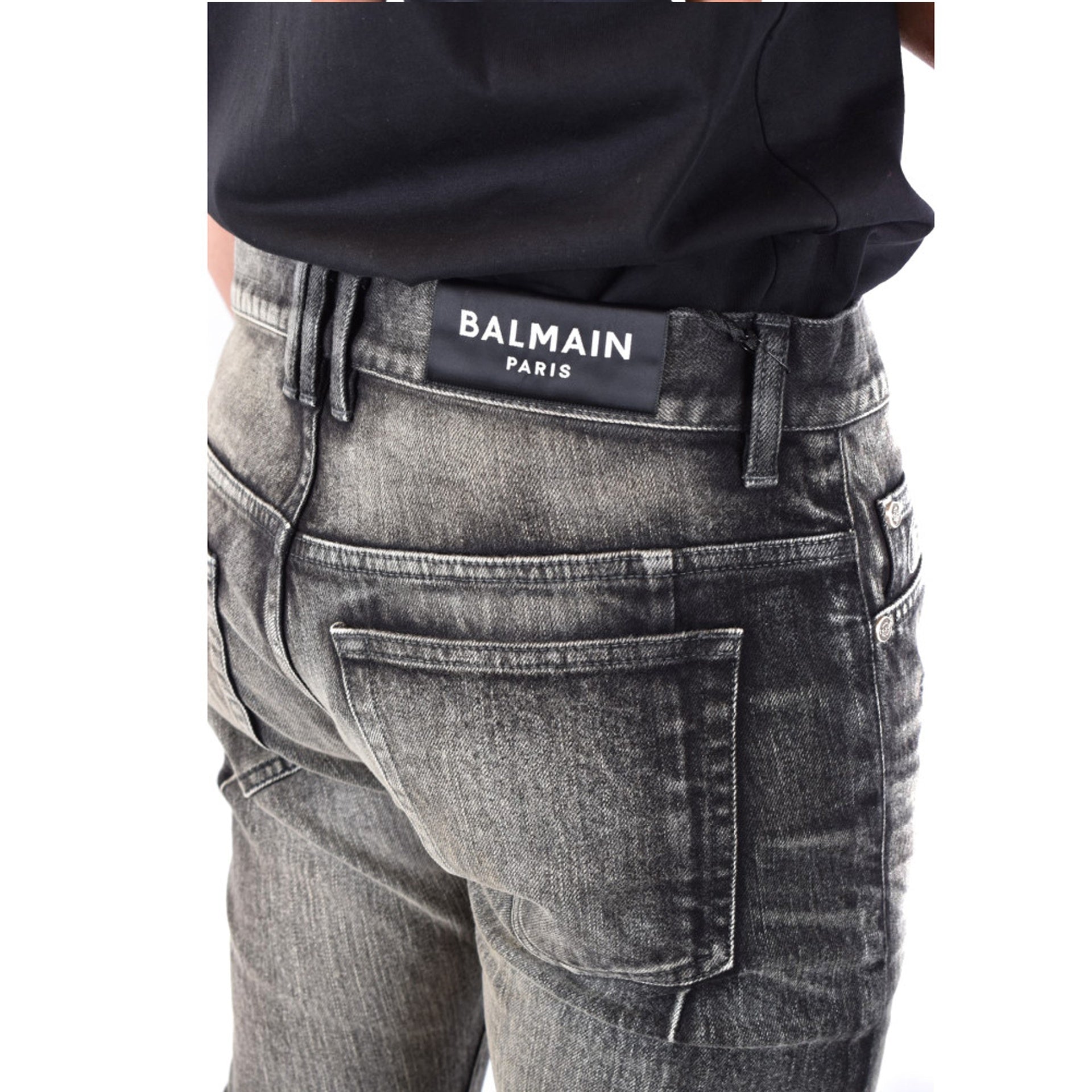 Balmain Distressed Jeans Men