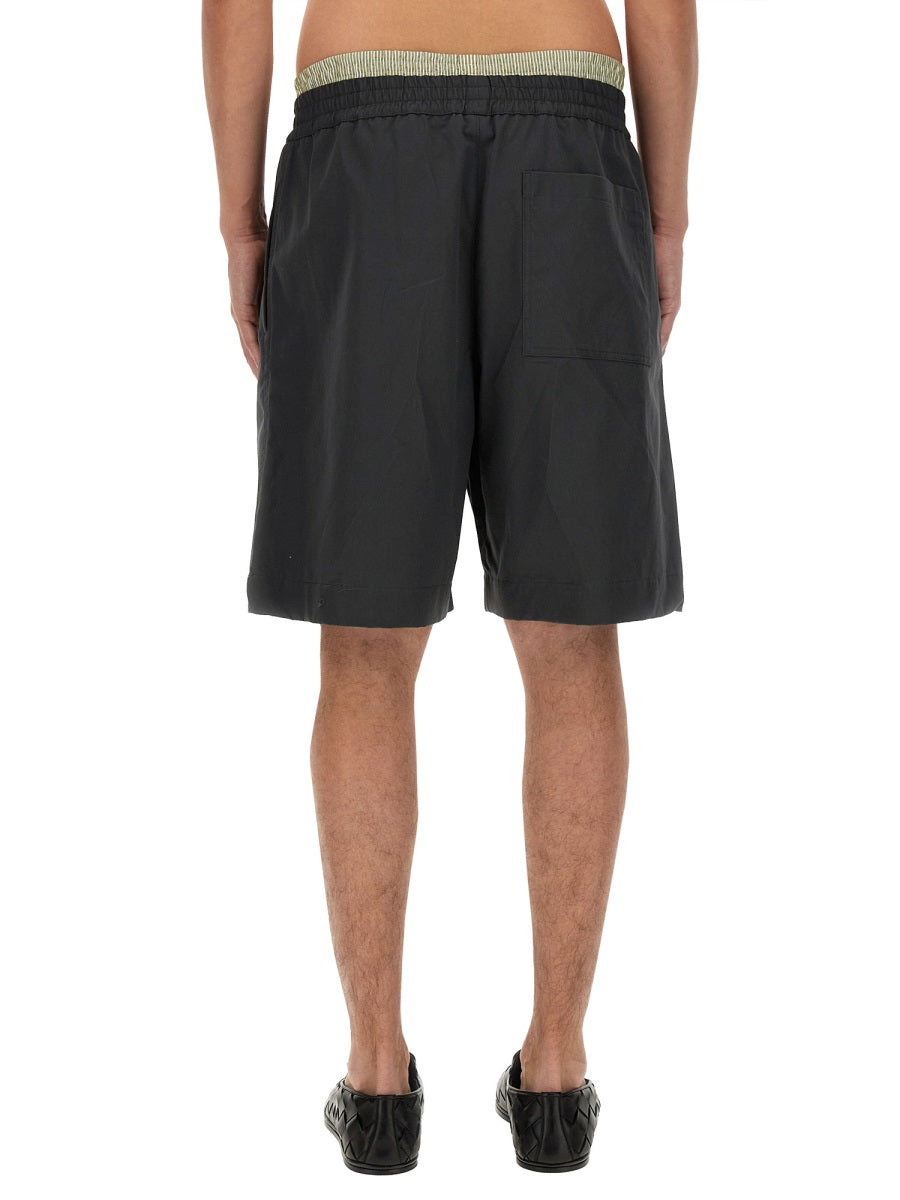 Bottega Veneta Men Cotton Shorts