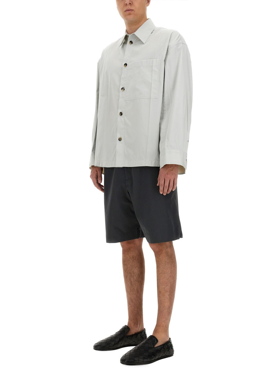 Bottega Veneta Men Cotton Shorts