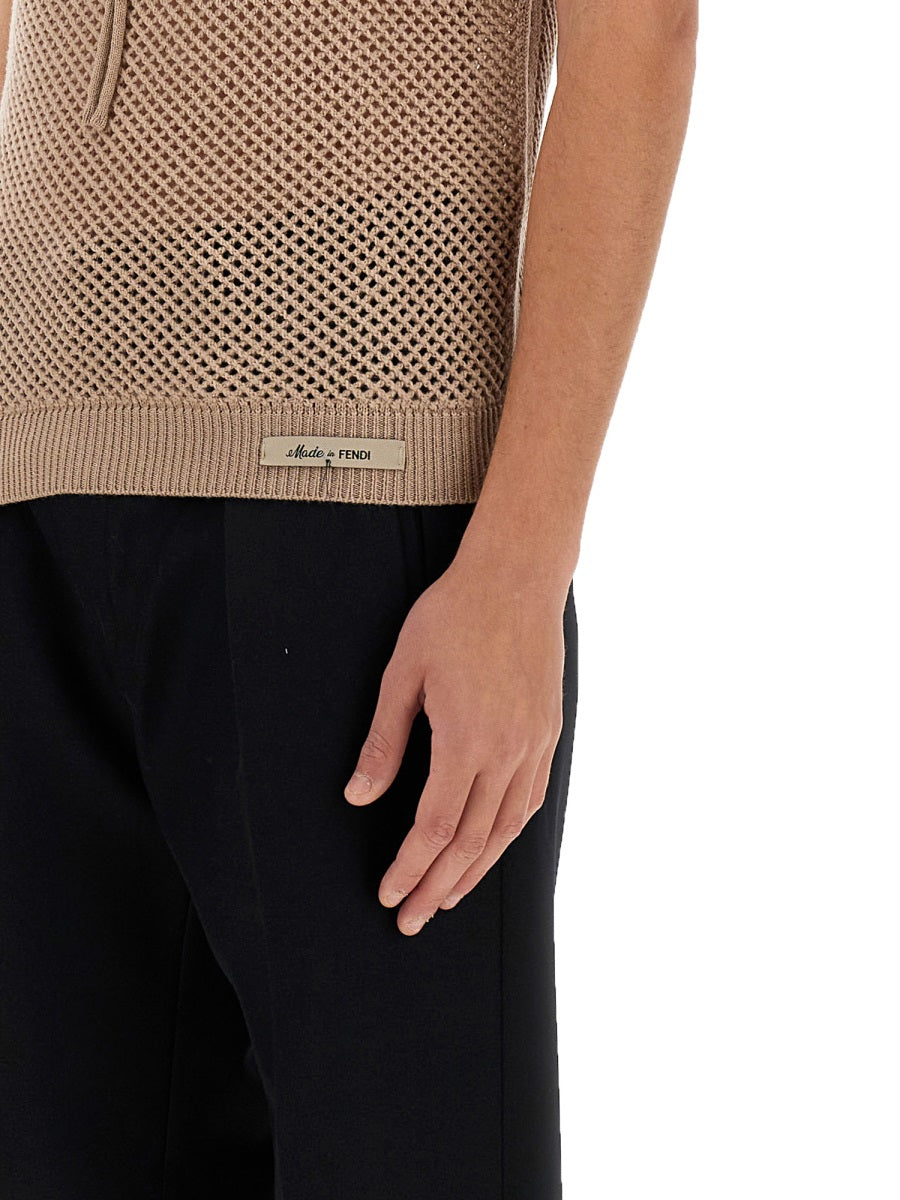 Fendi Men Wool Jersey.