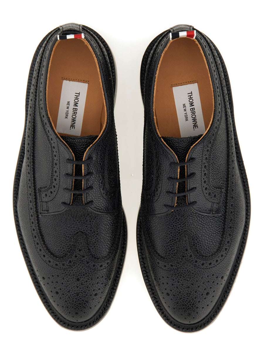 Thom Browne Men Brogue Classic Longwing