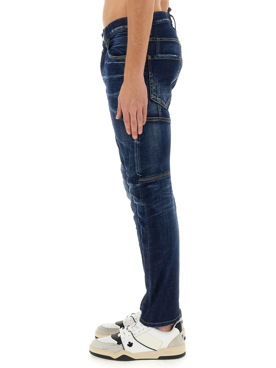 Dsquared Men Tidy Biker Jeans