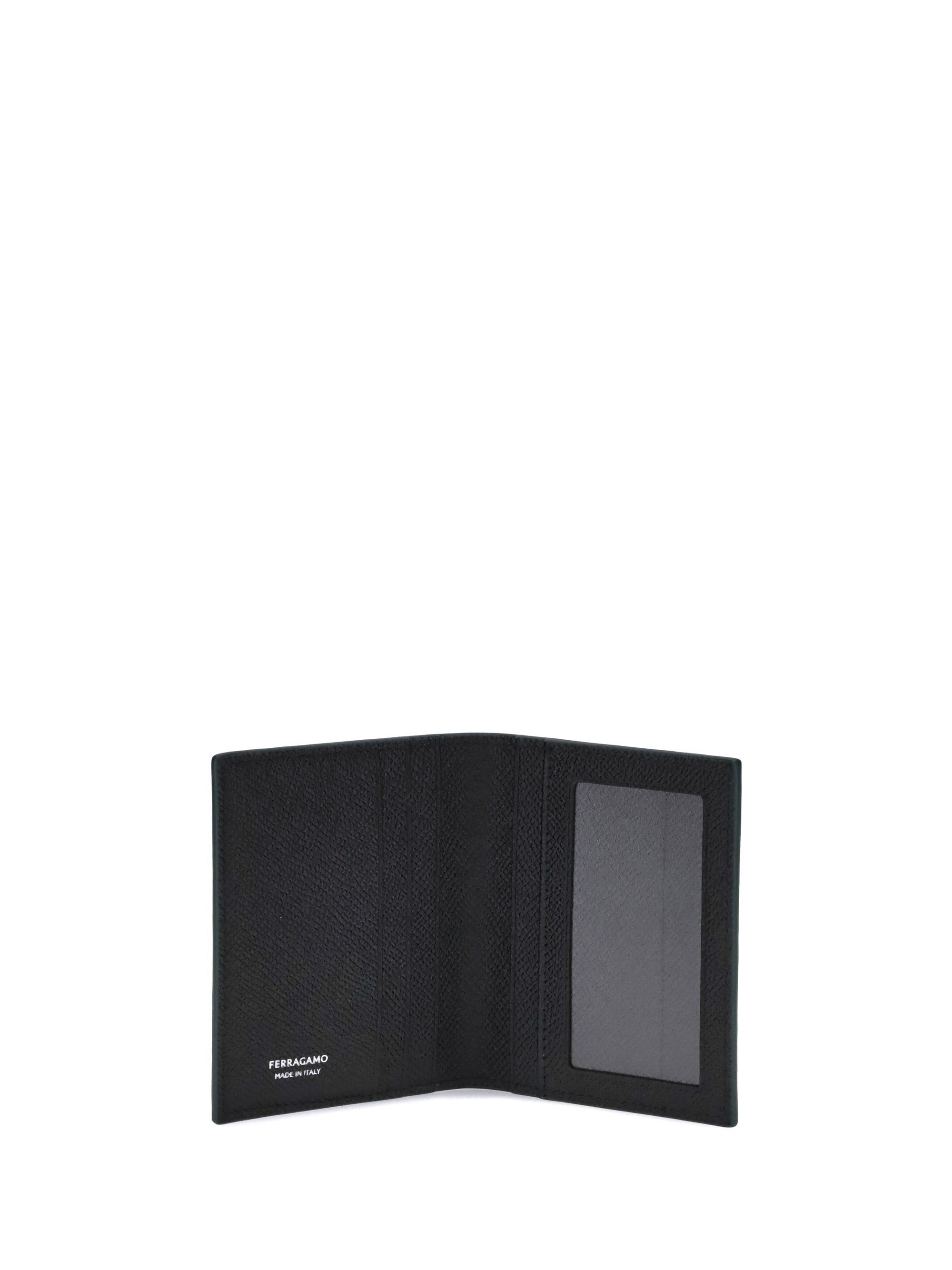 Ferragamo Men Leather Card Holder