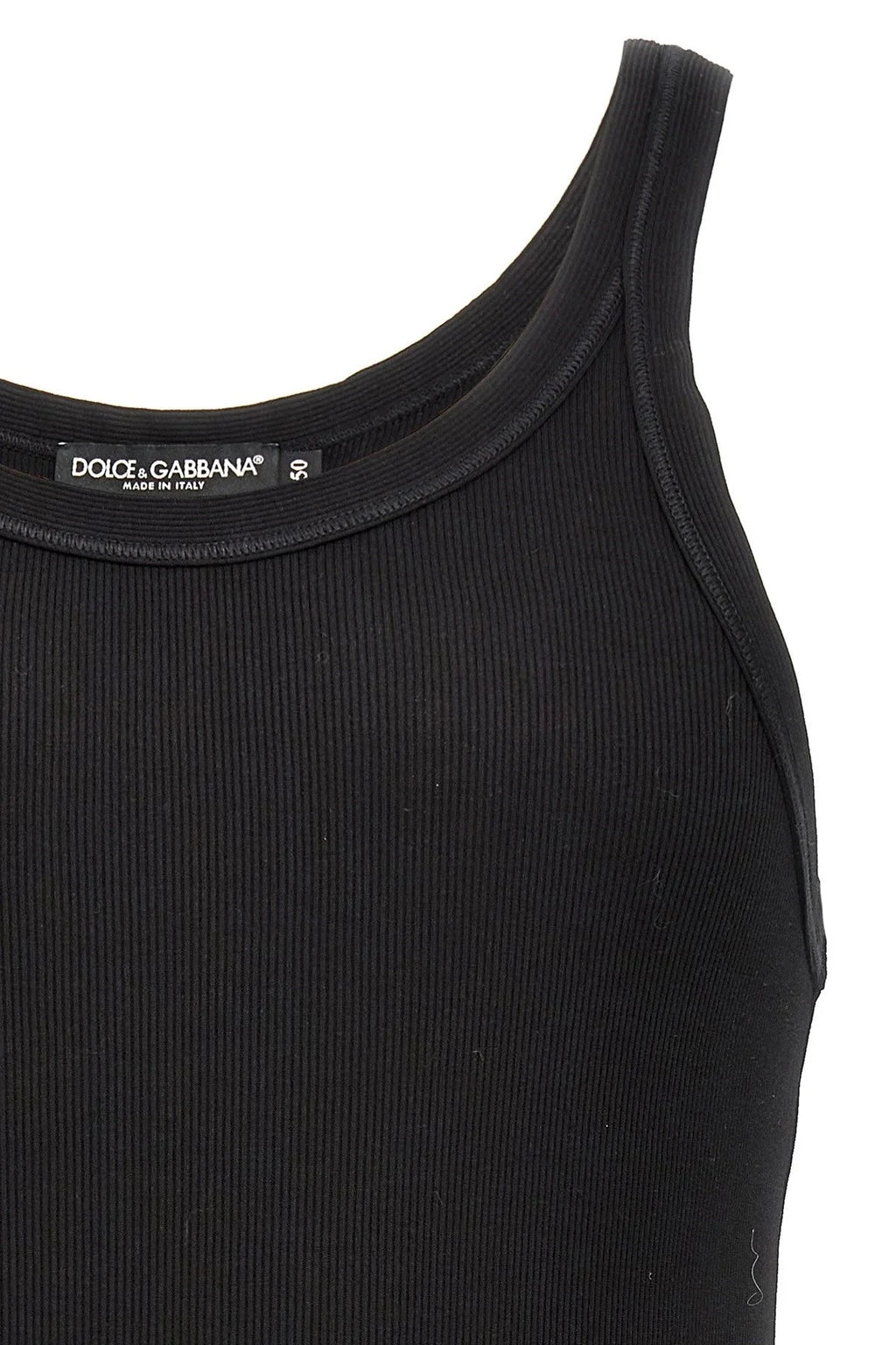 Dolce & Gabbana Men Ribbed Tank Top