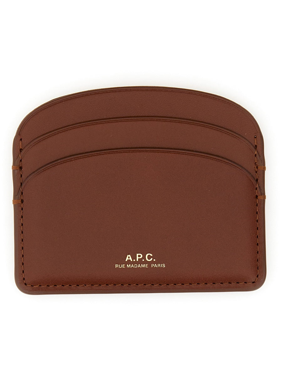 A.P.C. Women Demi Lune Card Holder