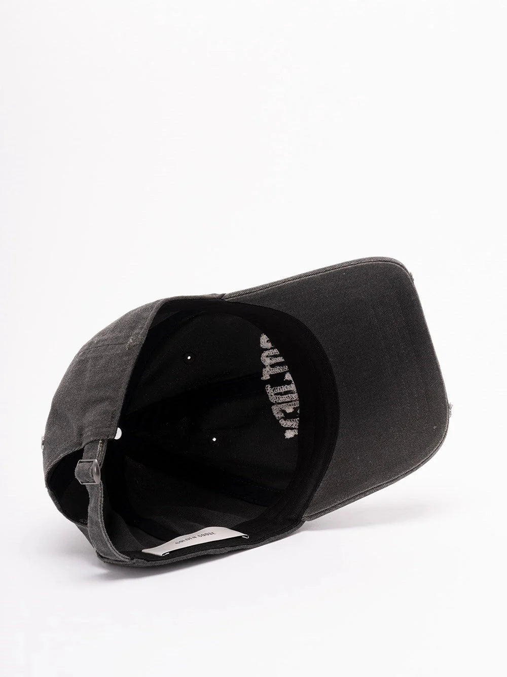 Golden Goose Men `Journey` Baseball Cap With `Golden` Embroidery