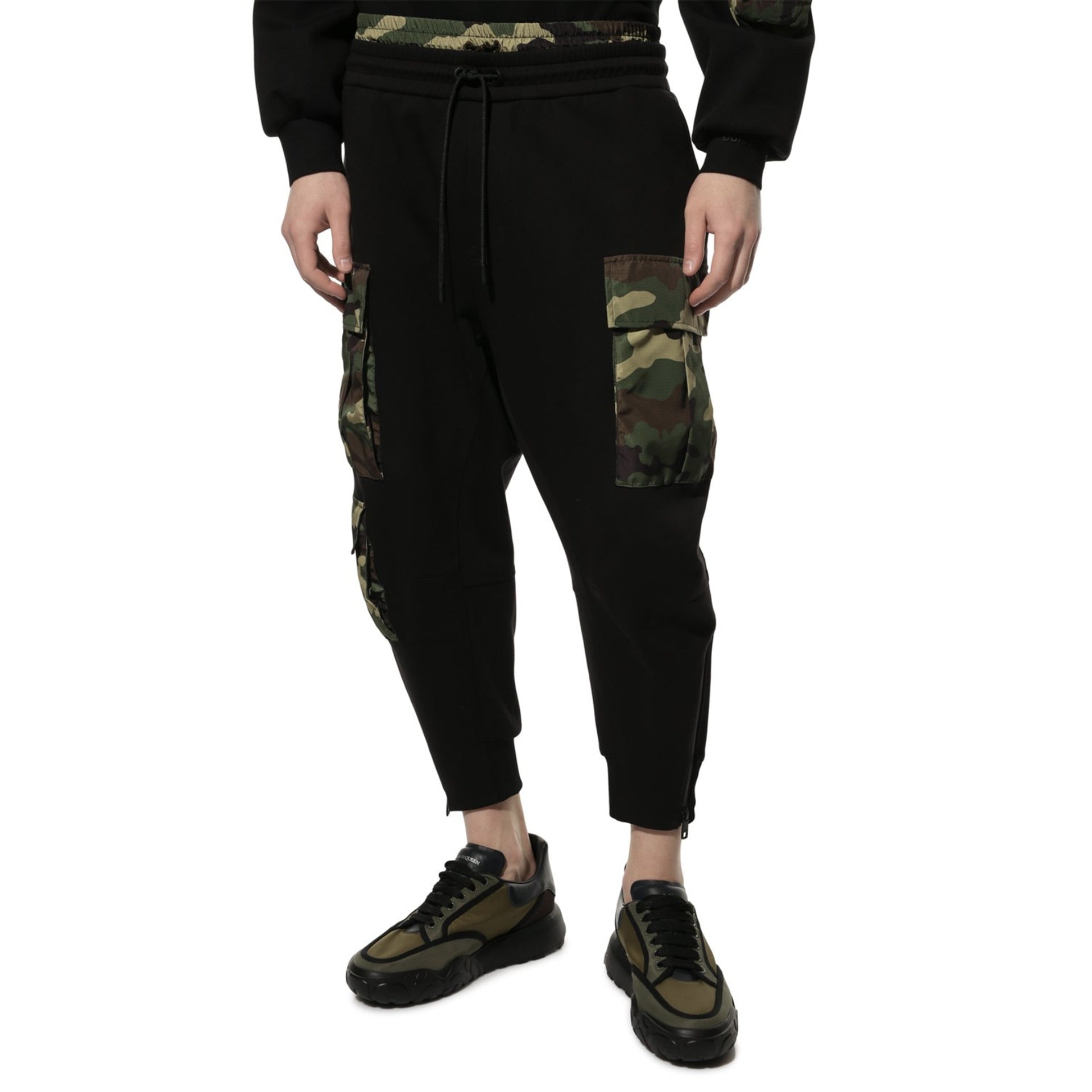 Dolce & Gabbana Camo Sweatpants Men