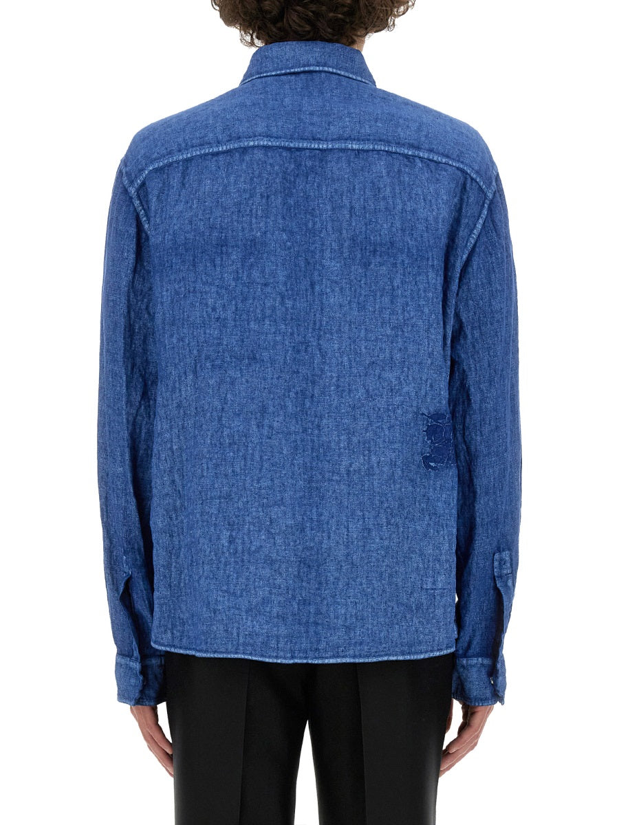 Burberry Men Linen Shirt