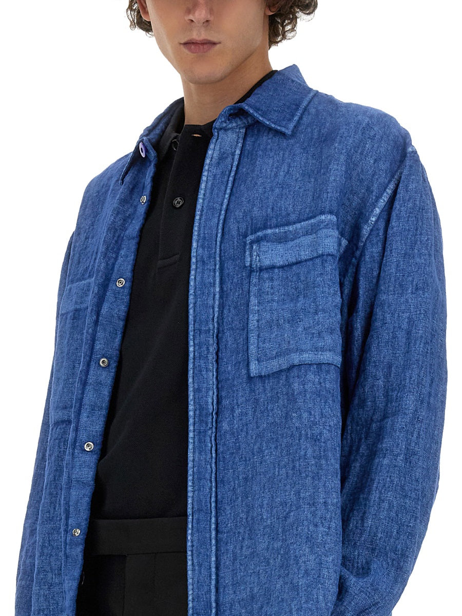 Burberry Men Linen Shirt