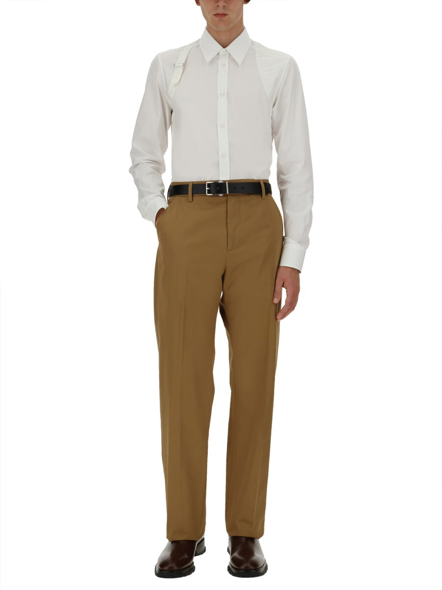Alexander Mcqueen Men Pants With Logo