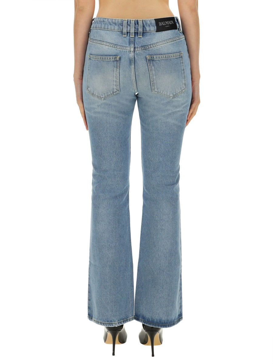 Balmain Women Flare Fit Jeans