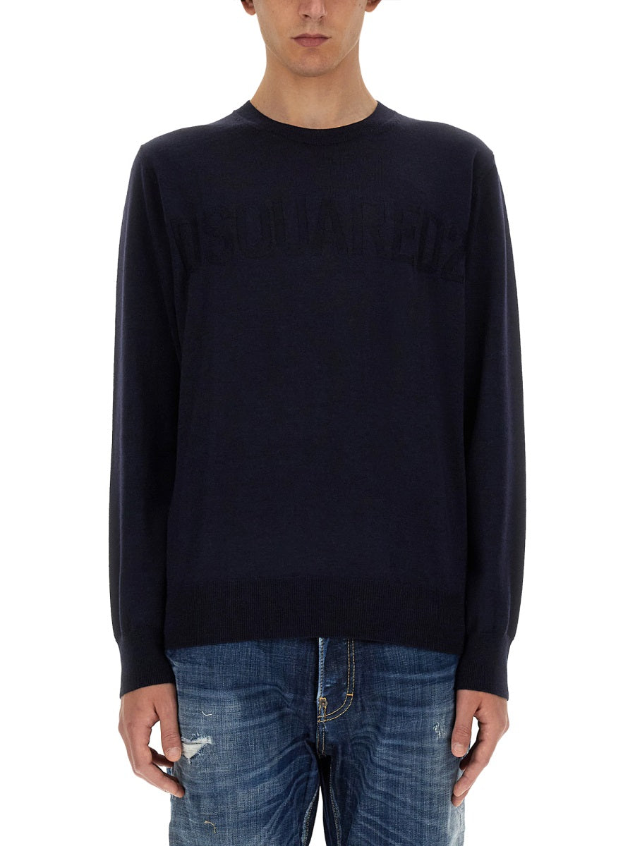 Dsquared Men Wool Jersey.