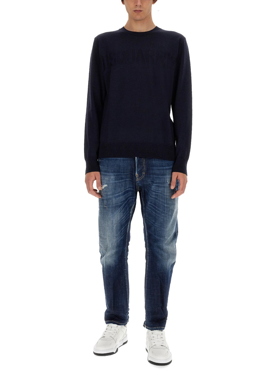 Dsquared Men Wool Jersey.
