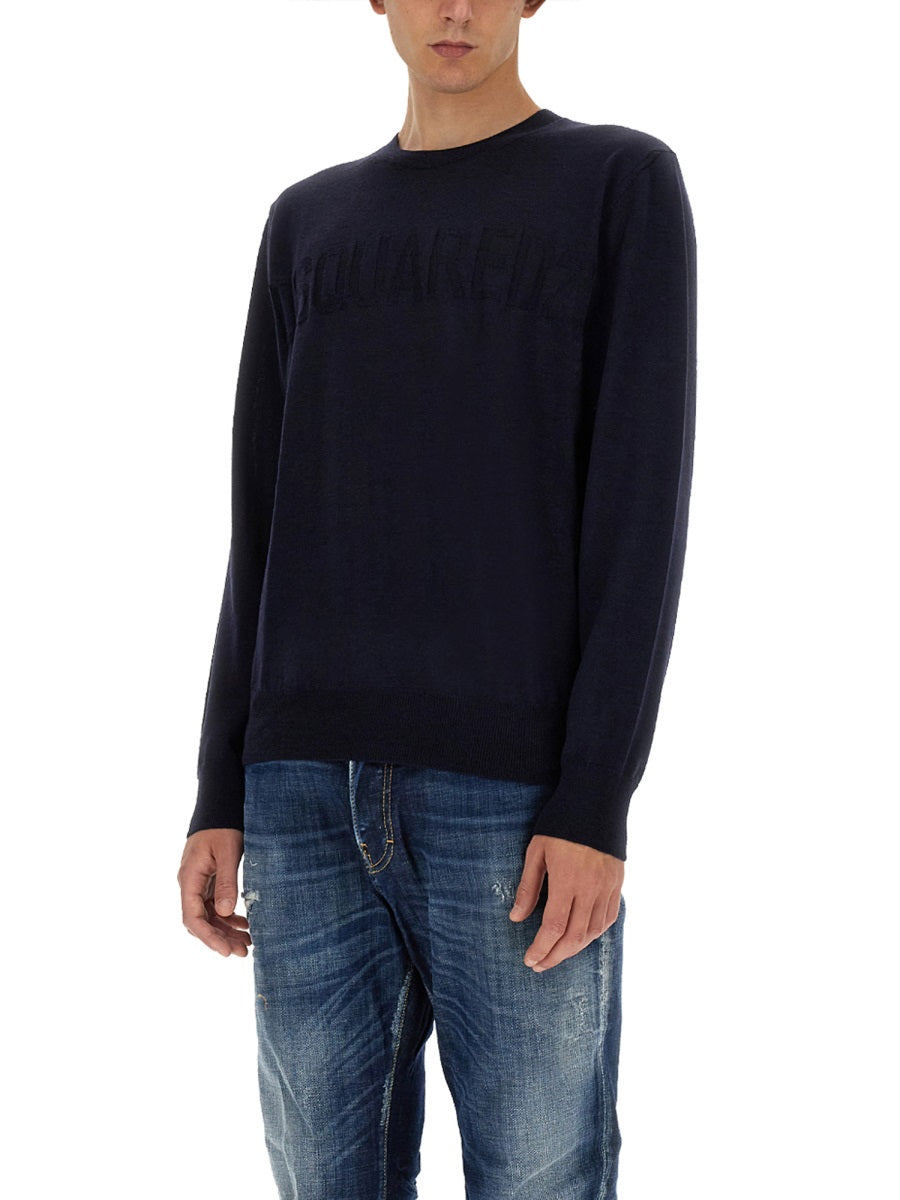 Dsquared Men Wool Jersey.