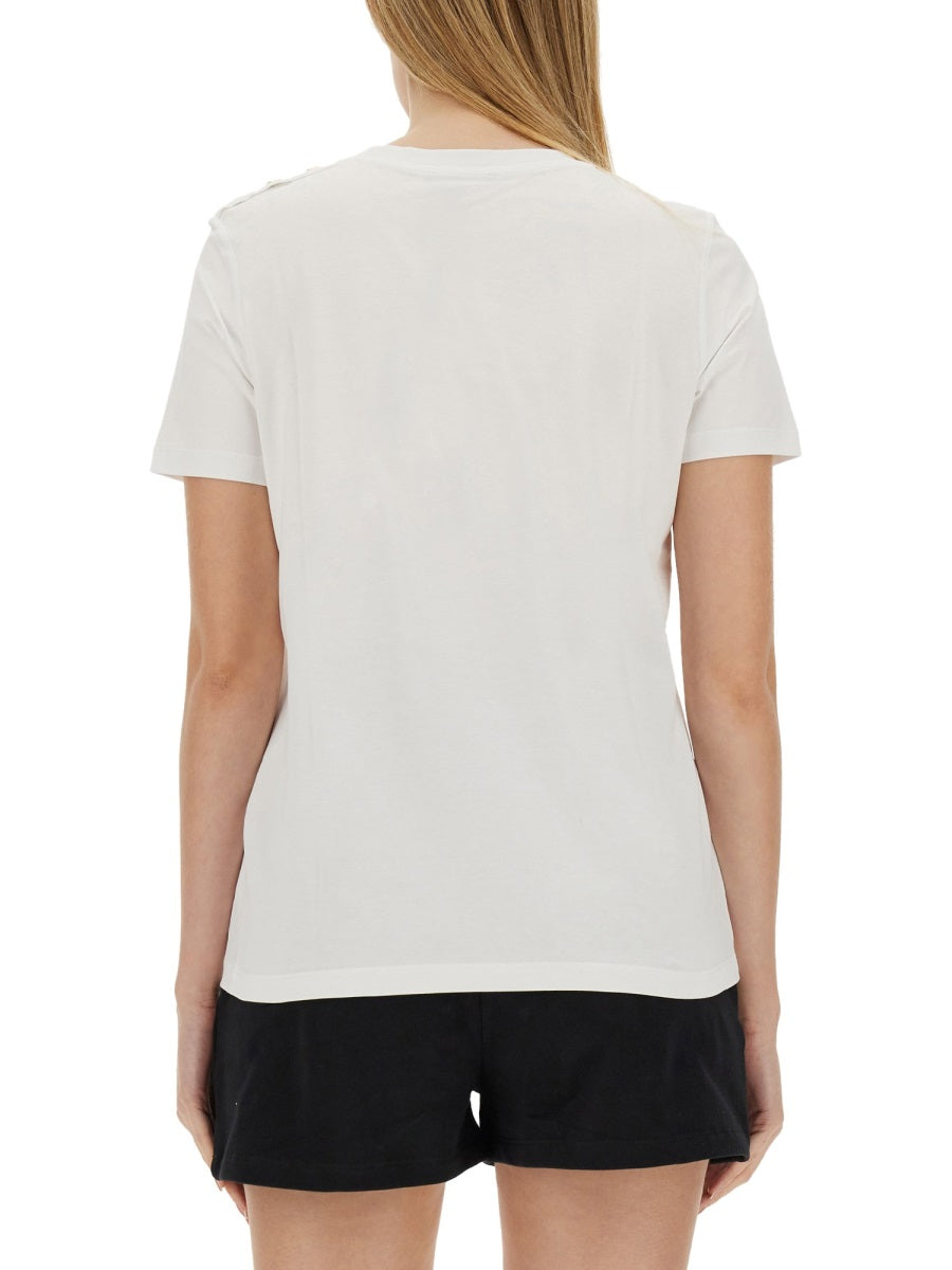 Balmain Women T-Shirt With Logo