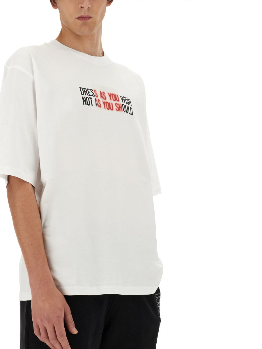 Moschino Men T-Shirt With Logo
