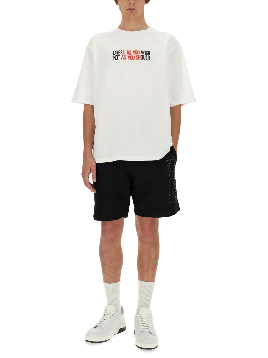 Moschino Men T-Shirt With Logo