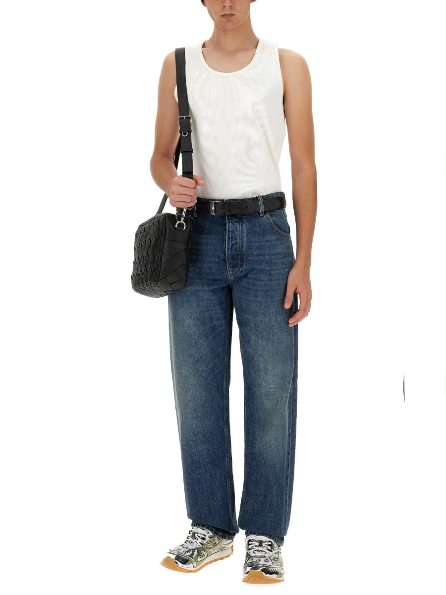 Bottega Veneta Men Cotton Jersey Top