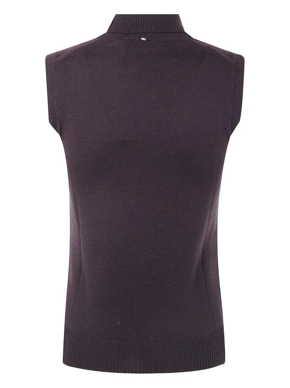 Sportmax Women Sleeveless Turtle-Neck Sweater