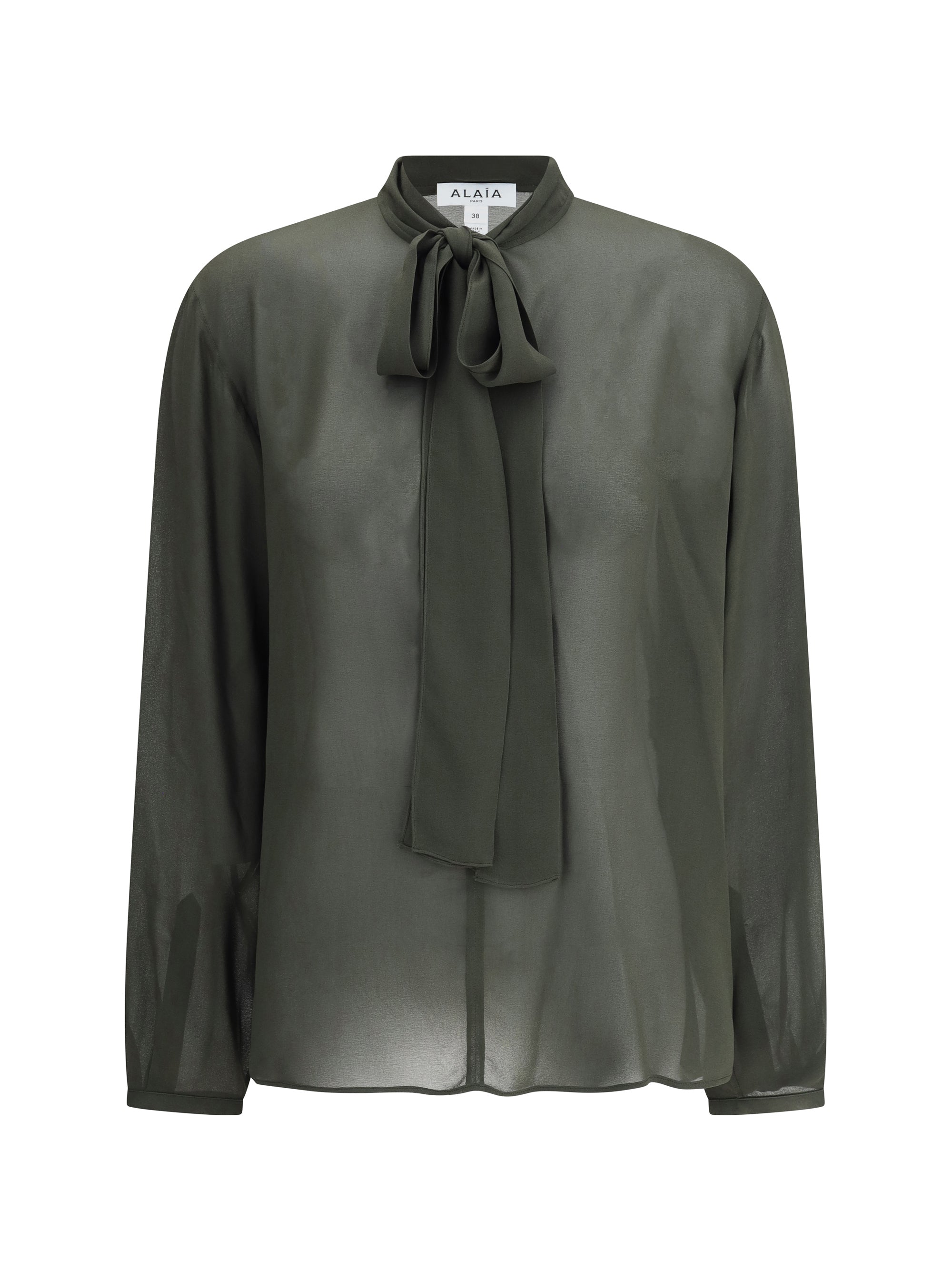 Alaïa Women Lavallière Neckline Blouse