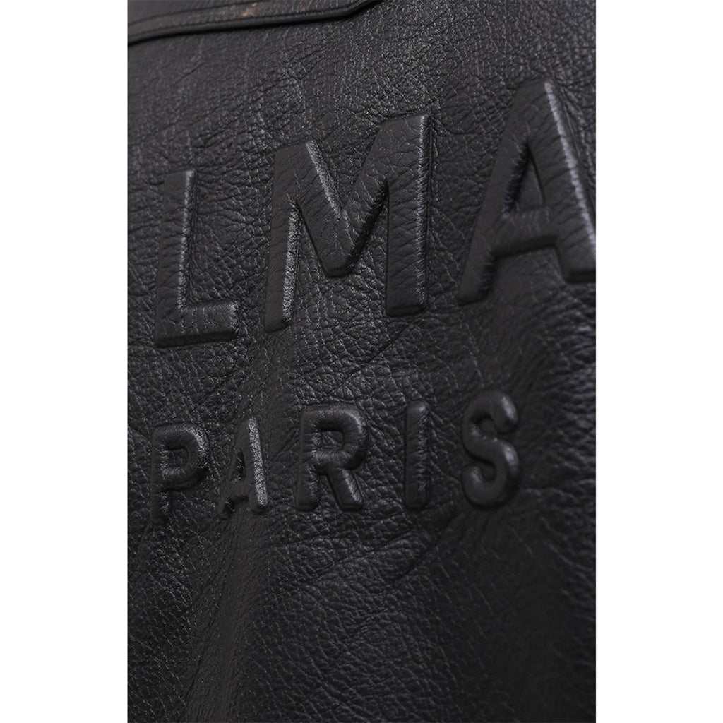 Balmain Leather Jacket Men