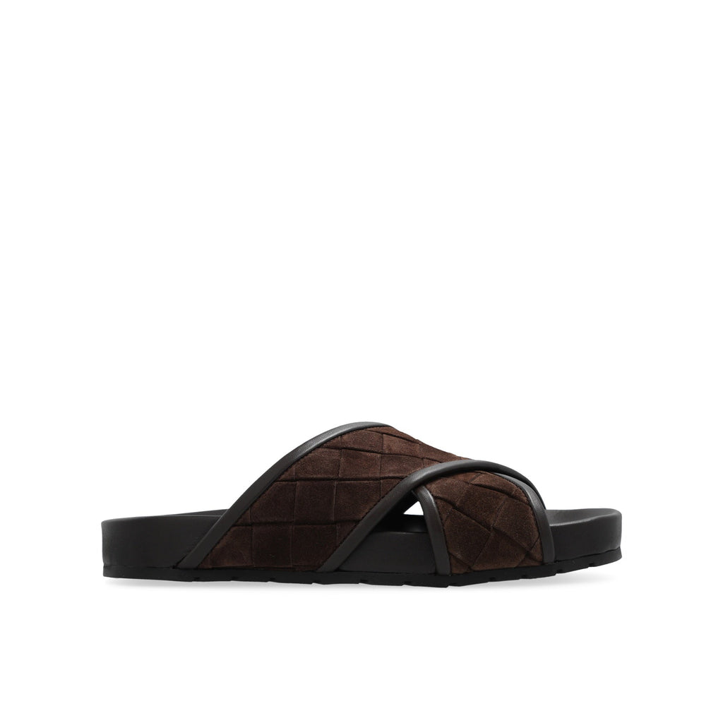 Bottega Veneta Tarik Criss Cross Sandal Men