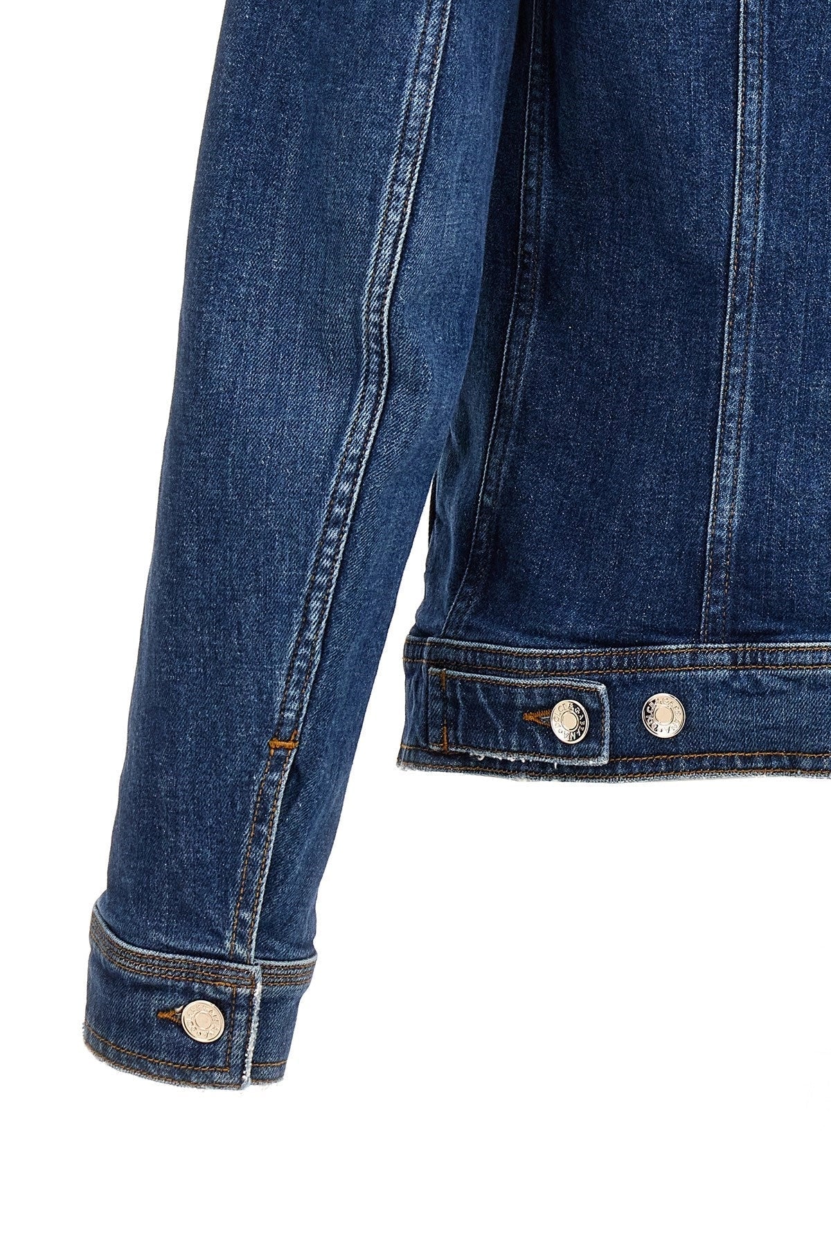 Dolce & Gabbana Men Denim Jacket With Used Effect