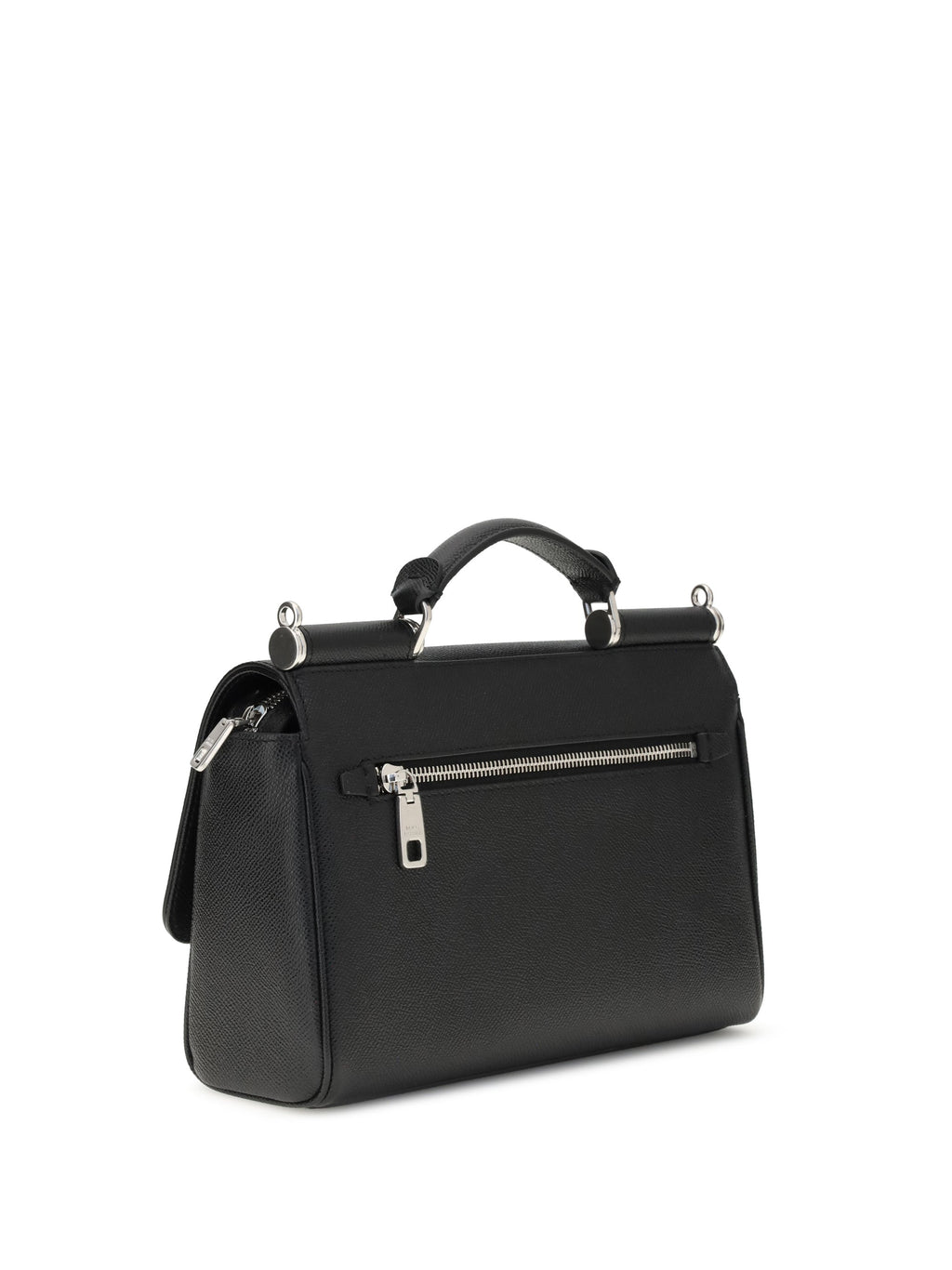 Dolce & Gabbana Men My Sicily Leather Handbag