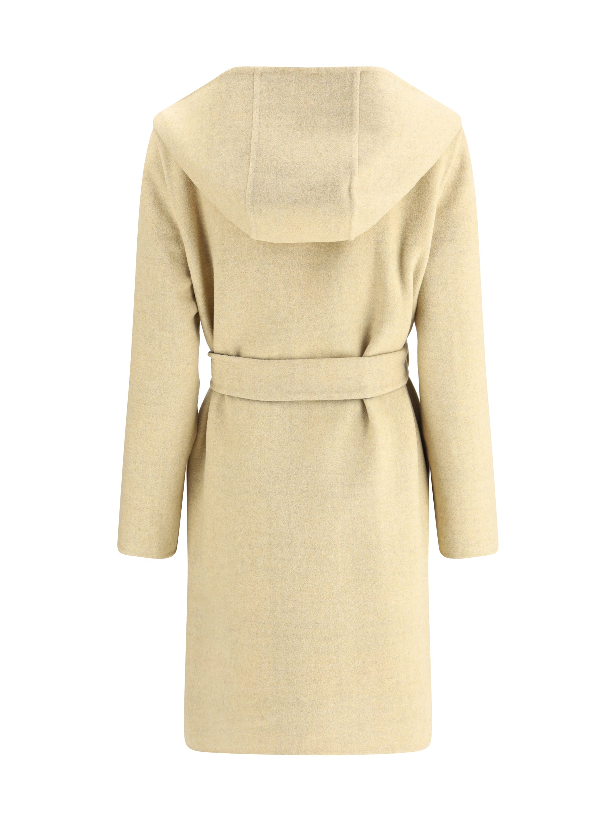 Burberry Women Reversible Wool Robe Coat