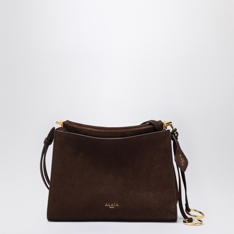 Alaia Le Click Small Square Bag Brown Women