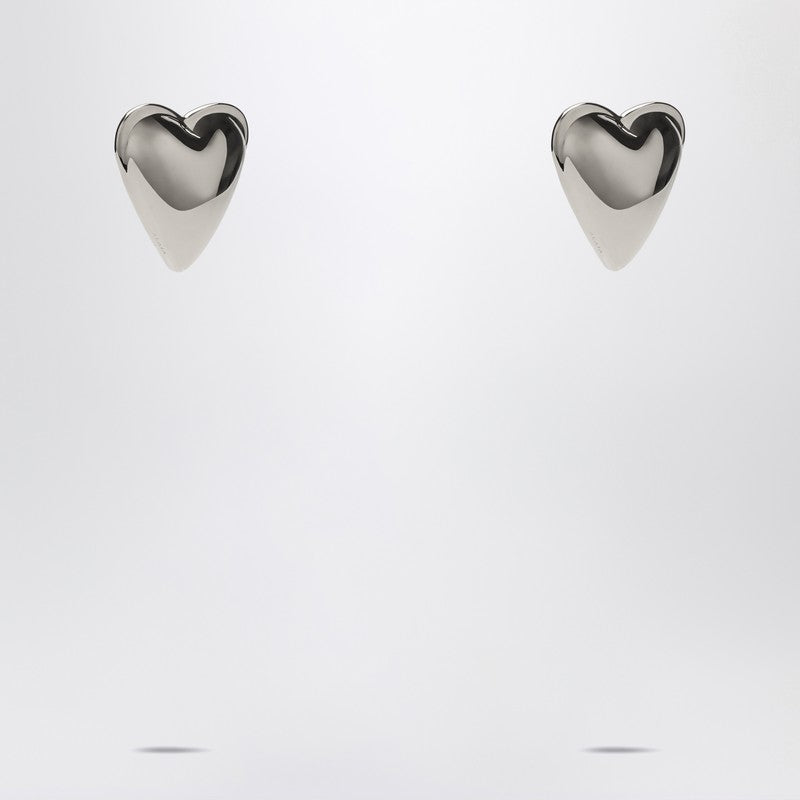 Alaia Le Coeur Bombe Silver Earrings Women