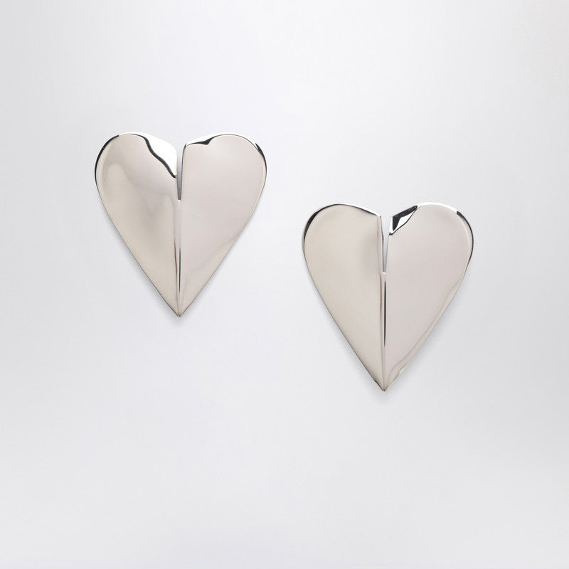 Alaia Le Coeur Mini Earrings Silver Women