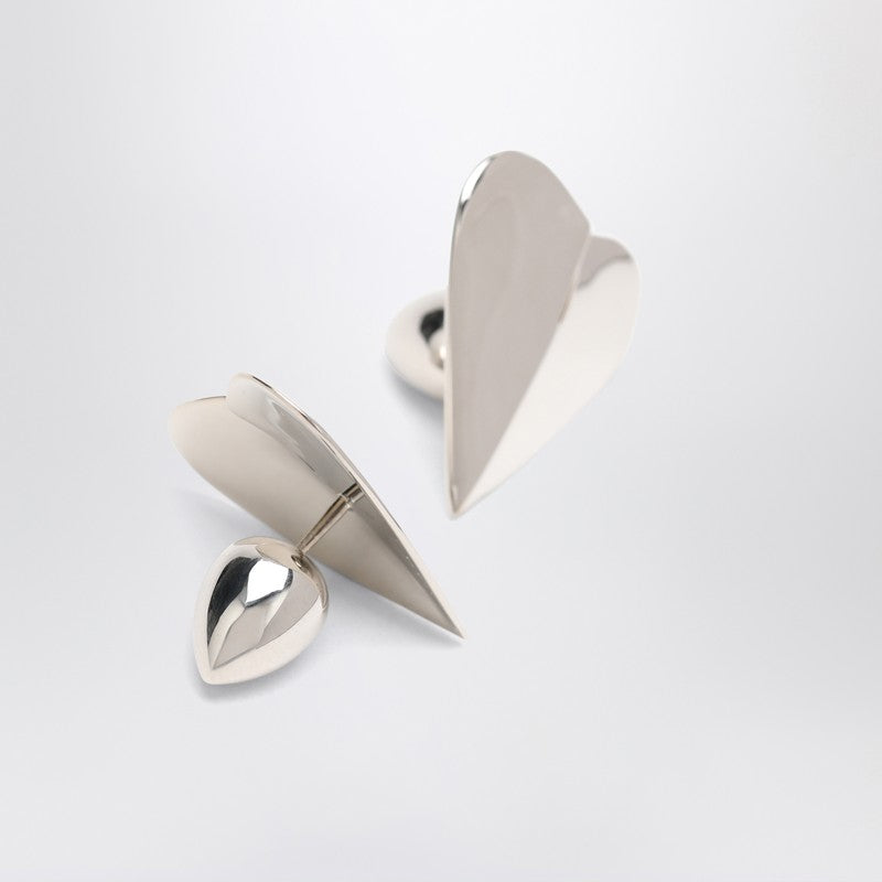 Alaia Le Coeur Mini Earrings Silver Women