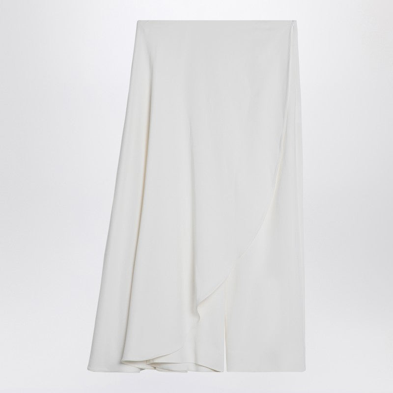 Alaia White Asymmetrical Trouser Skirt Women