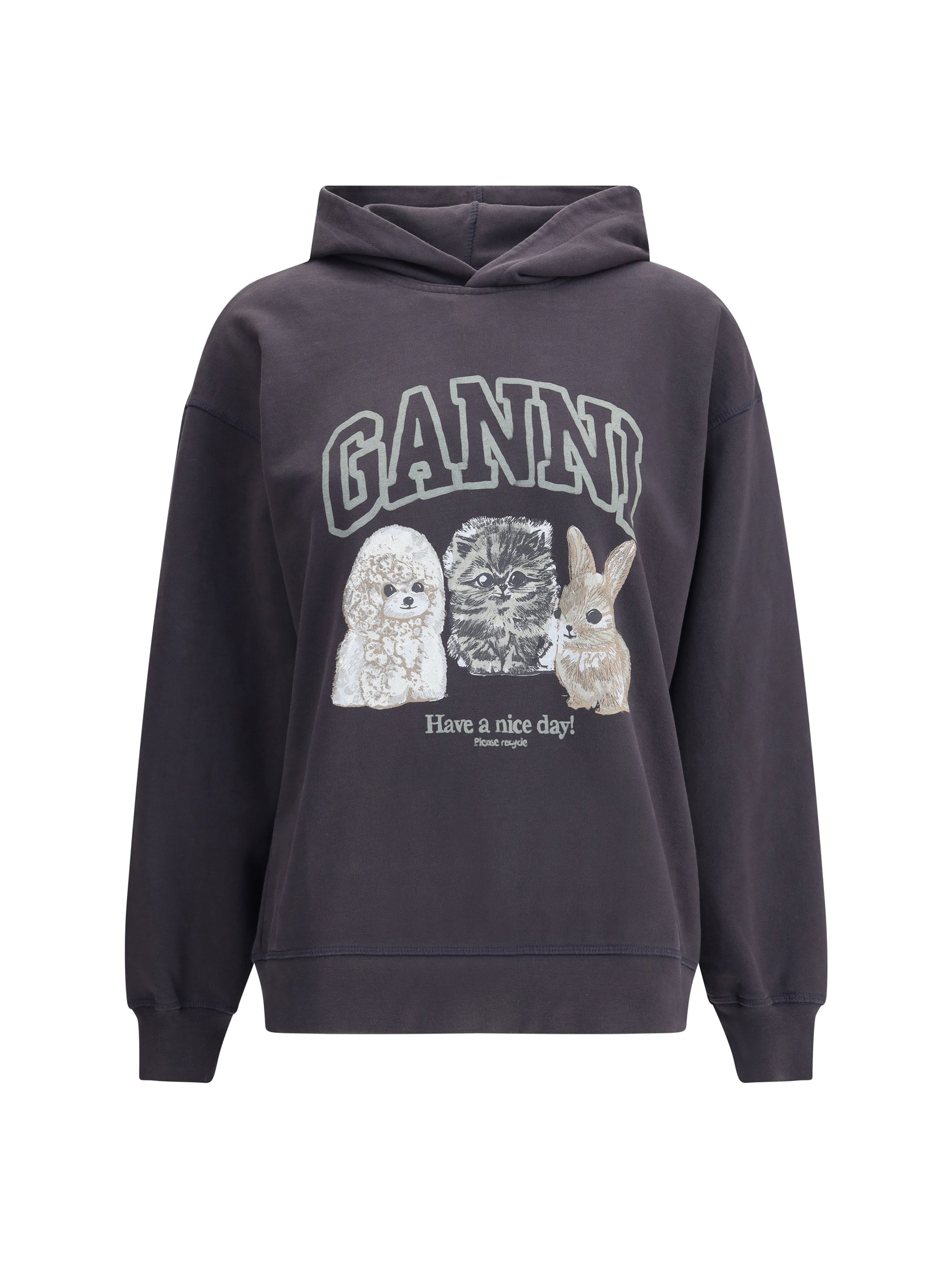 Ganni Women Puppies Hoodie
