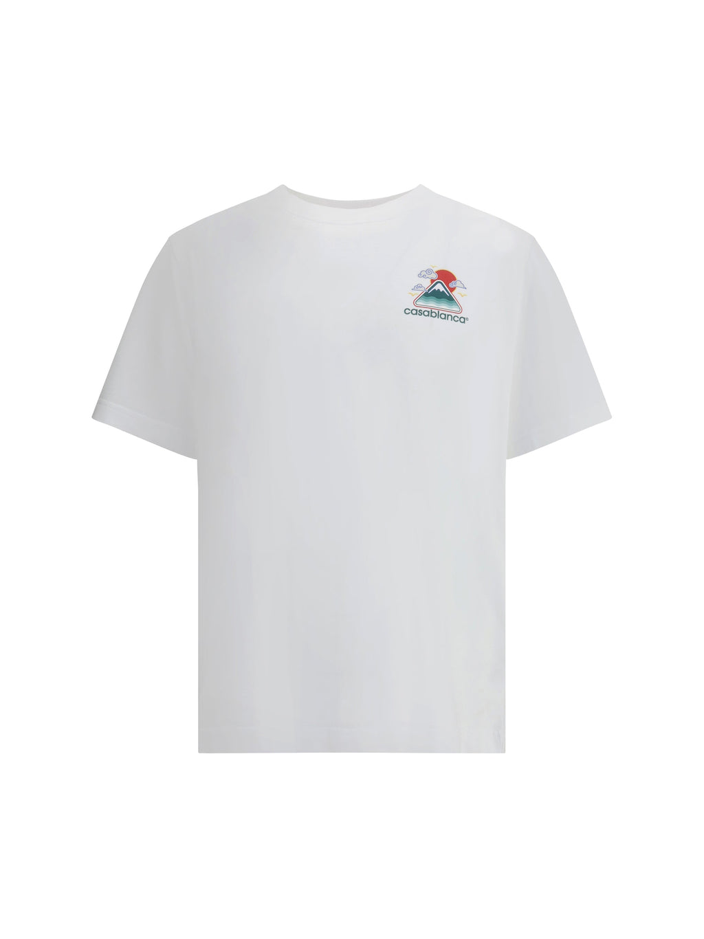 Casablanca Men Montagne Ondulée Screen Printed Tshirt